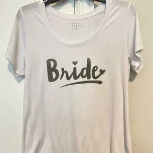 Love & Cherish - Women’s L T-shirt, bride / bridal / wedding